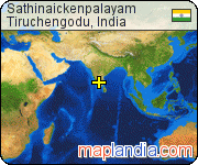 Sathinaickenpalayam satellite map
