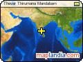 Thevar Thirumana Mandabam satellite map