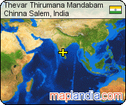 Thevar Thirumana Mandabam satellite map