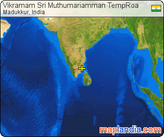 Vikramam Sri Muthumariamman TempRoa satellite map