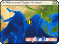 Sri Pidariamman Temple, Vikramam satellite map