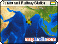 Peravurani Railway Station satellite map