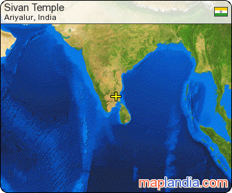 Sivan Temple satellite map