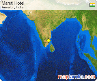 Maruti Hotel satellite map