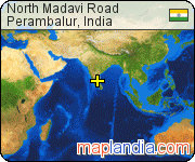 North Madavi Road satellite map
