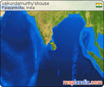 vaikundamurthy'shouse satellite map