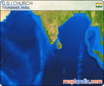 C.S.I CHURCH satellite map