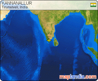 KANNANALLUR satellite map