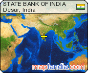 STATE BANK OF INDIA satellite map