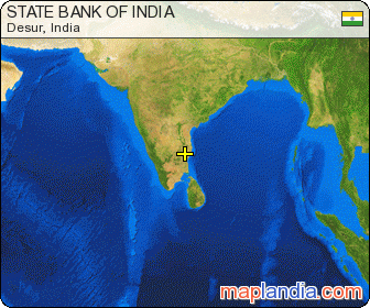 STATE BANK OF INDIA satellite map