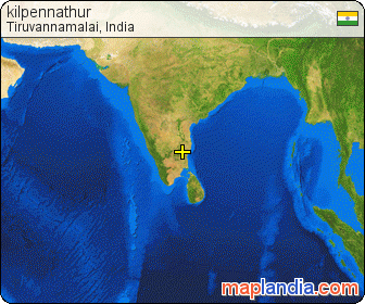 kilpennathur satellite map