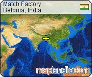Match Factory satellite map