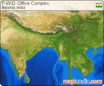 P.W.D. Office Complex. satellite map