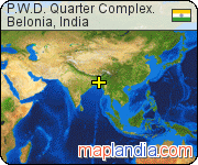 P.W.D. Quarter Complex. satellite map