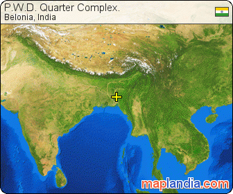 P.W.D. Quarter Complex. satellite map