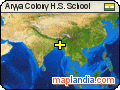 Aryya Colony H.S. School satellite map