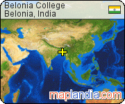 Belonia College satellite map