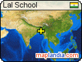 Lal School satellite map