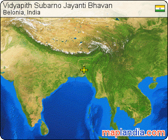 Vidyapith Subarno Jayanti Bhavan satellite map