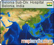 Belonia Sub-Div. Hospital satellite map