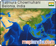 Satmura Chowmuhani satellite map