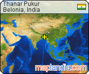 Thanar Pukur satellite map