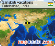 Sanskriti Vacations satellite map
