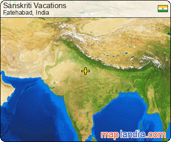 Sanskriti Vacations satellite map