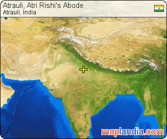 Atrauli, Atri Rishi's Abode  satellite map
