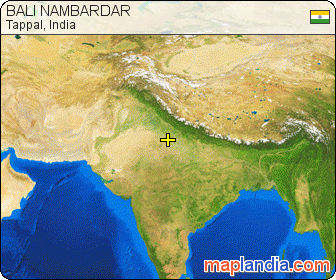 BALI NAMBARDAR satellite map