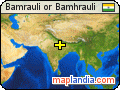 Bamrauli or Bamhrauli satellite map