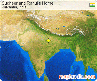 Sudheer and Rahul's Home satellite map