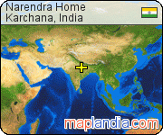 Narendra Home satellite map