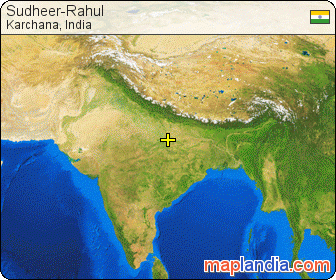 Sudheer-Rahul satellite map