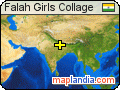 Falah Girls Collage satellite map