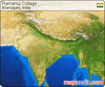 Ramanuj Collage satellite map