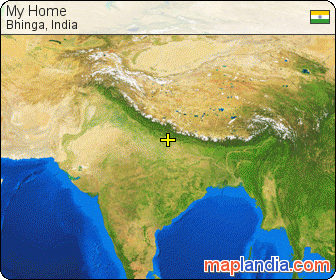 My Home satellite map