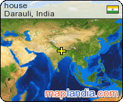 house satellite map
