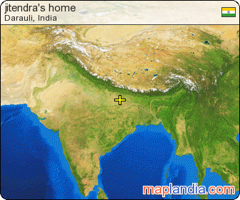 jitendra's home satellite map