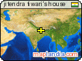 jitendra tiwari's house satellite map