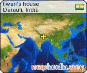 tiwari's house satellite map