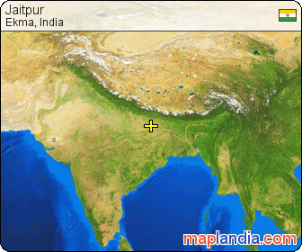 Jaitpur satellite map