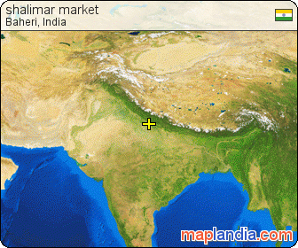 shalimar market satellite map