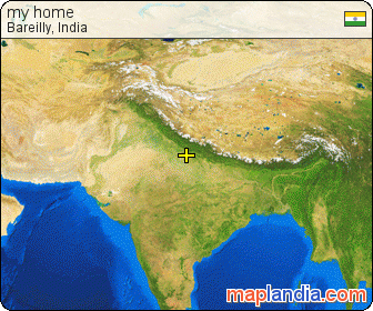 my home satellite map
