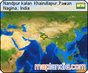 Nandpur kalan Khairullapur,Pawan satellite map