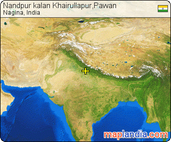 Nandpur kalan Khairullapur,Pawan satellite map