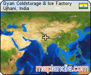 Gyan Coldstorage & Ice Factory satellite map