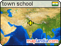 town school satellite map