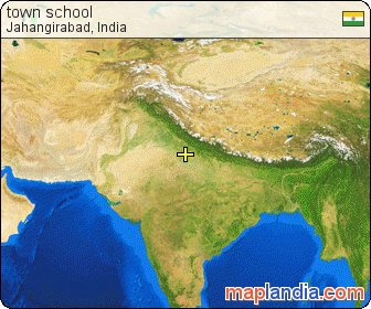 town school satellite map