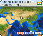 Singhal Diabetic Clinic satellite map